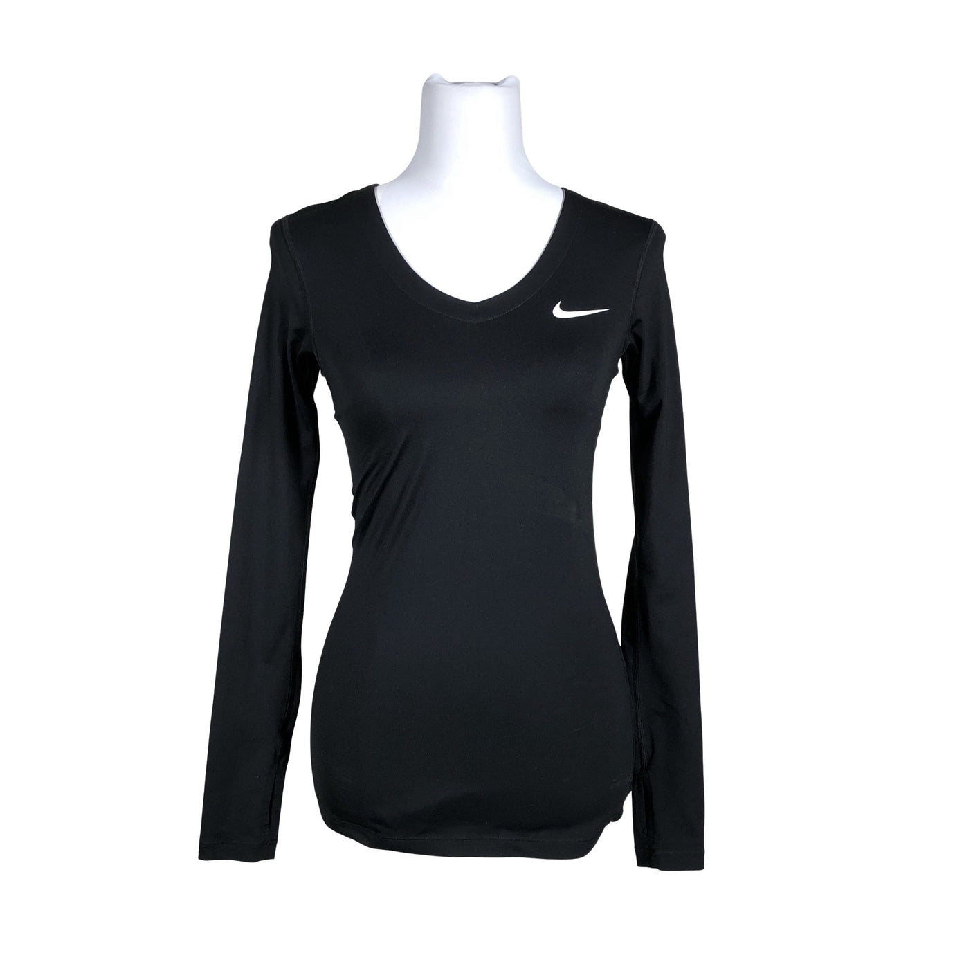 Unisex Nike - Sports shirt, long sleeve, size 36 - Black (1)