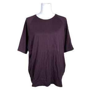 Unisex Makia - T-shirt, size 38 - Wine red (1)