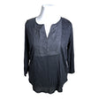 Unisex Boomerang - Tricot shirt, size 42 - Blue ()
