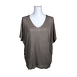 Unisex Bohemiana - Short-sleeved blouse, size 40 - Brown ()