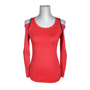 Unisex Casall - Sports shirt, long sleeve, size 34 - Red (1)