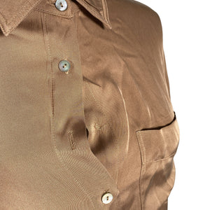 Unisex Repeat - Blouse, size 36 - Brown (2)