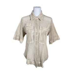 Unisex Copenhagen Muse - Collared shirt, size 36 - Beige (1)