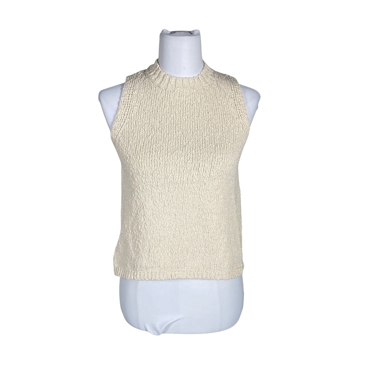 Unisex Neo Noir - Knit vest, size 36 - Beige (1)
