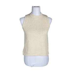 Unisex Neo Noir - Knit vest, size 36 - Beige (1)