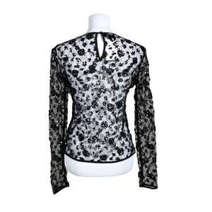 Unisex Baum und Pferdgarten - Party shirt, size 40 - Black (2)