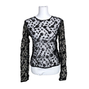 Unisex Baum und Pferdgarten - Party shirt, size 40 - Black (1)