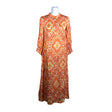 Unisex 2-Biz - Schiffon dress, size 36 - Orange ()