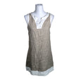 Unisex Puro Lino - Dress, size 38 - Brown ()