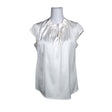 Unisex Comma - Short-sleeved blouse, size 40 - White ()