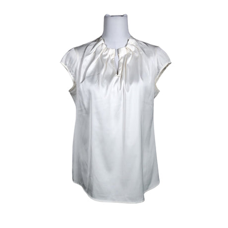 Unisex Comma - Short-sleeved blouse, size 40 - White ()