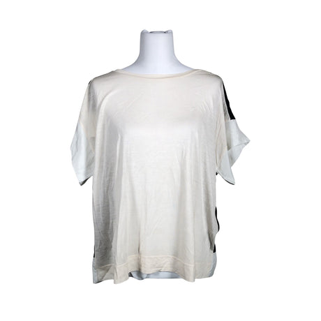 Unisex by Malene Birger - Short-sleeved blouse, size 36 - Gray ()