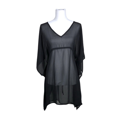 Unisex Actuelle - Schiffon tunic, size 36 - Black ()