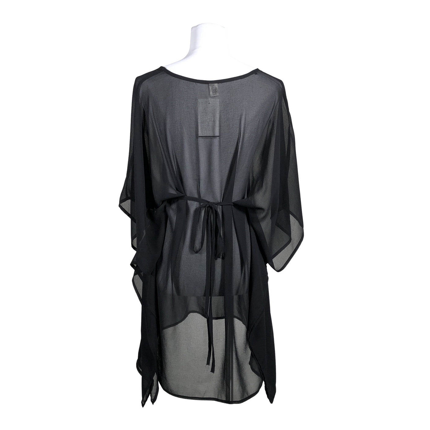 Unisex Actuelle - Schiffon tunic, size 36 - Black (2)