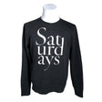 Unisex Saturdays - Sweatshirt, size M - Black ()