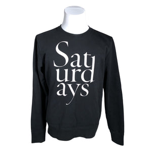 Unisex Saturdays - Sweatshirt, size M - Black (1)