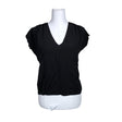 Unisex &Other Stories - Short-sleeved blouse, size 34 - Black ()