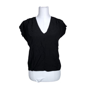 Unisex &Other Stories - Short-sleeved blouse, size 34 - Black (1)