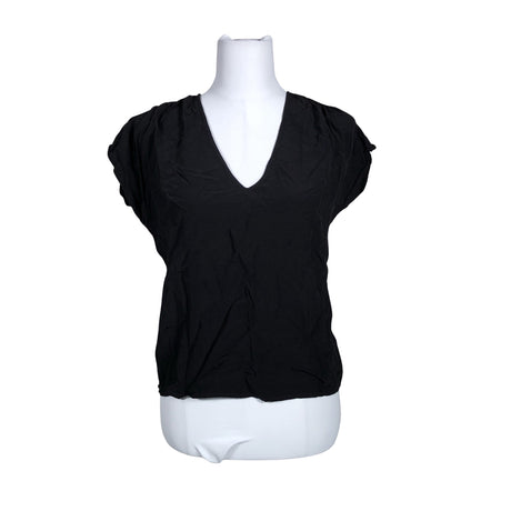 Unisex &Other Stories - Short-sleeved blouse, size 34 - Black ()