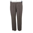 Unisex O.I.S - Straight leg trousers, size 38 - Brown ()
