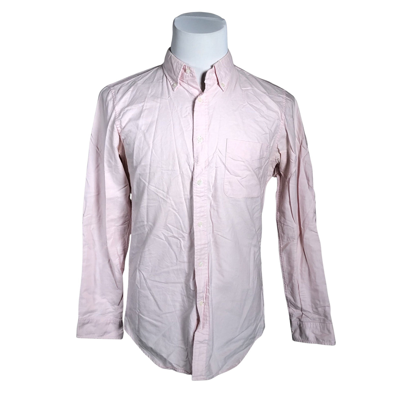 Unisex Uniqlo - Collared shirt, size L - Light pink (1)