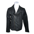 Unisex Minimum - Leather jacket, size L - Black ()