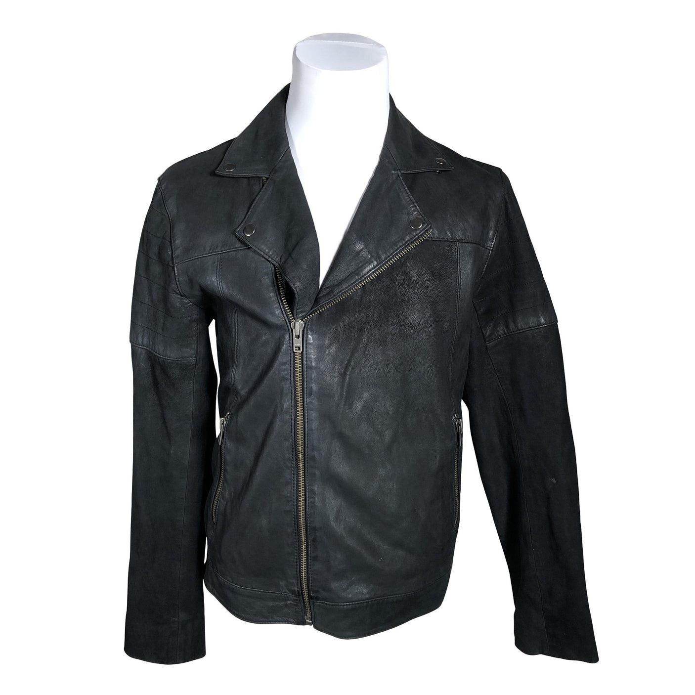 Unisex Minimum - Leather jacket, size L - Black (1)