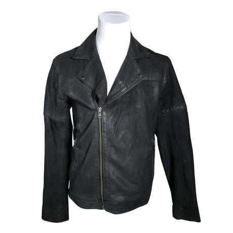Unisex Minimum - Leather jacket, size L - Black ()