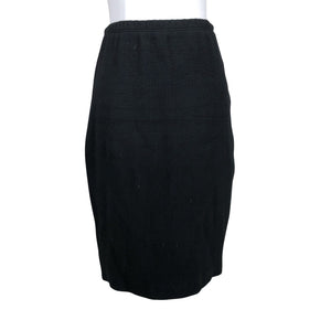 Unisex Marimekko - Tricot skirt, size 38 - Black (1)