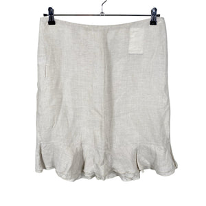 Unisex Benetton - Fabric skirt, size 46 - Beige (1)