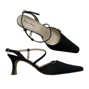 Unisex Rainbow Club - Heeled sandals, size 40 - Black (1)