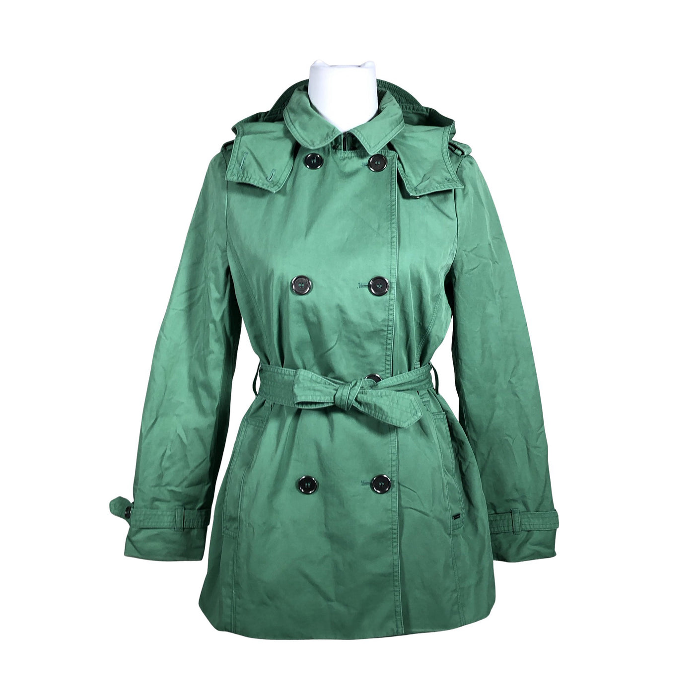 Unisex Esprit - Trench coat, size 38 - Green (1)