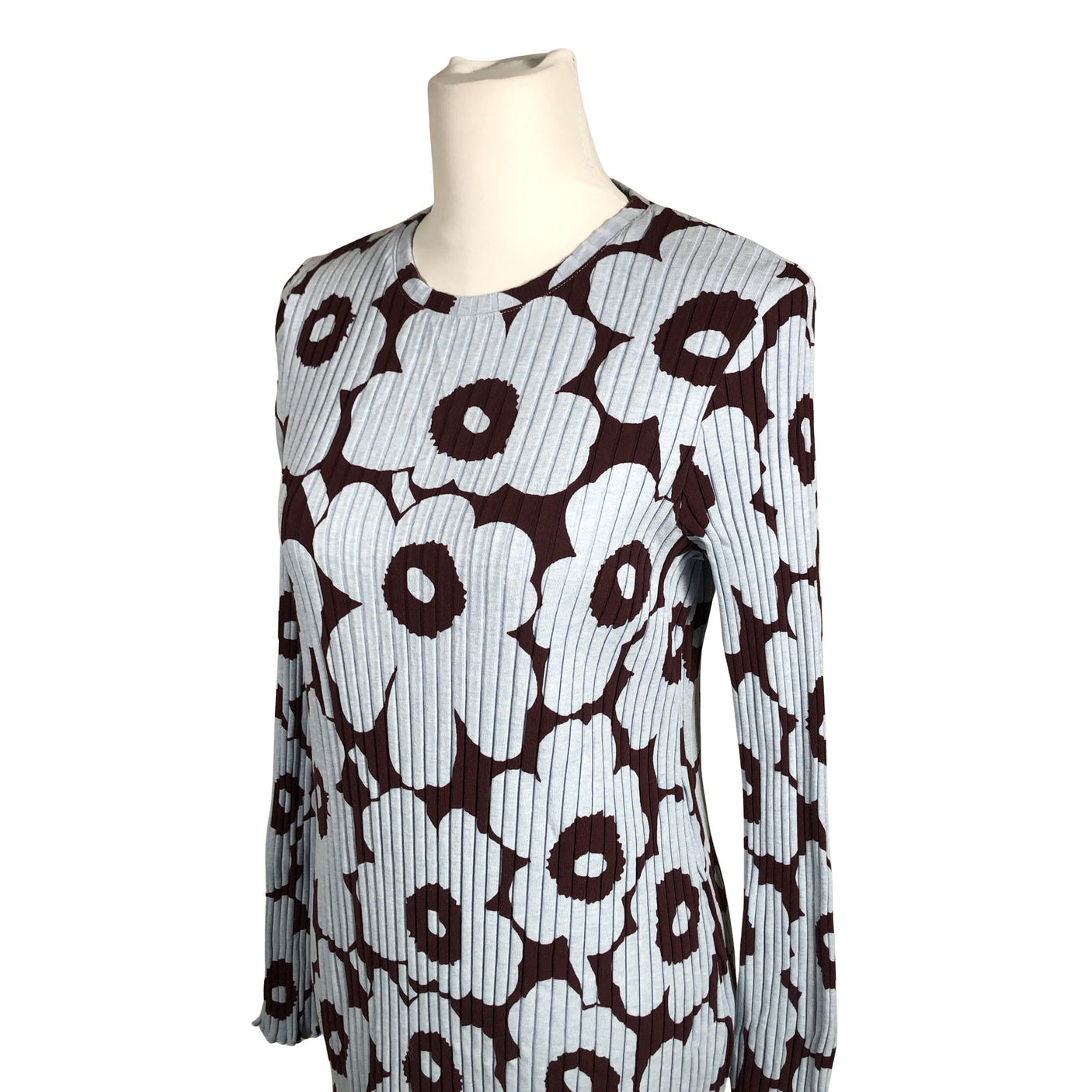 Unisex Marimekko - Tricot dress, size 40 - Light blue (3)