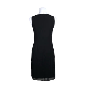 Unisex s.Oliver - Schiffon dress, size 34 - Black (2)