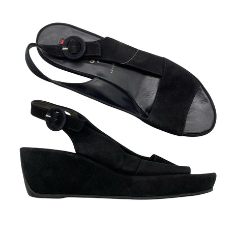 Unisex Högl - Wedge sandals, size 39 - Black ()