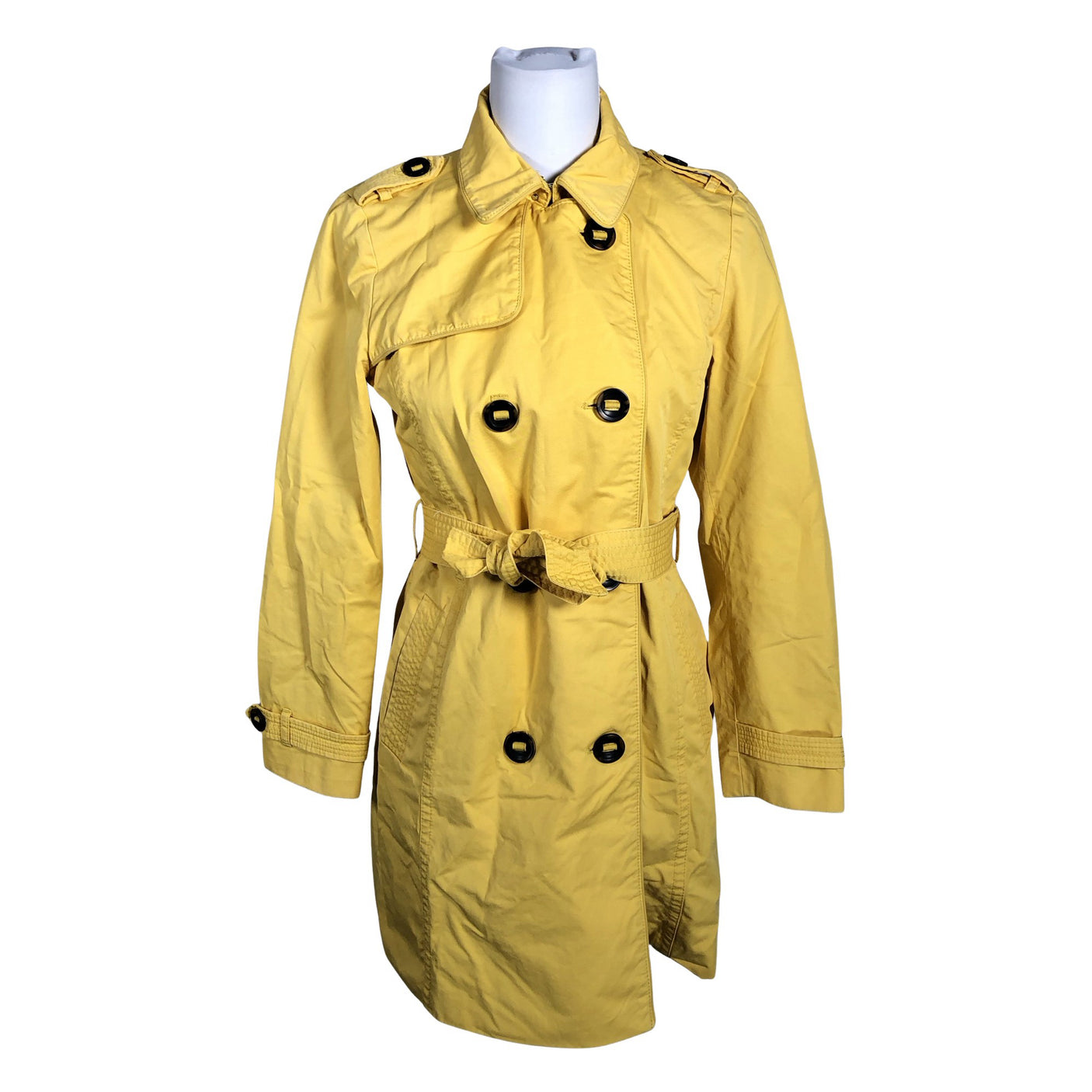 Unisex Esprit - Trench coat, size 34 - Yellow (1)