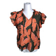 Unisex Mos Mosh - Short-sleeved blouse, size 36 - Orange ()