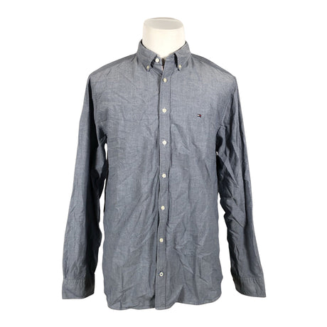 Unisex Tommy Hilfiger - Collared shirt, size XL - Blue ()