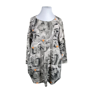 Unisex Papu - Tricot dress, size 42 - Gray (1)