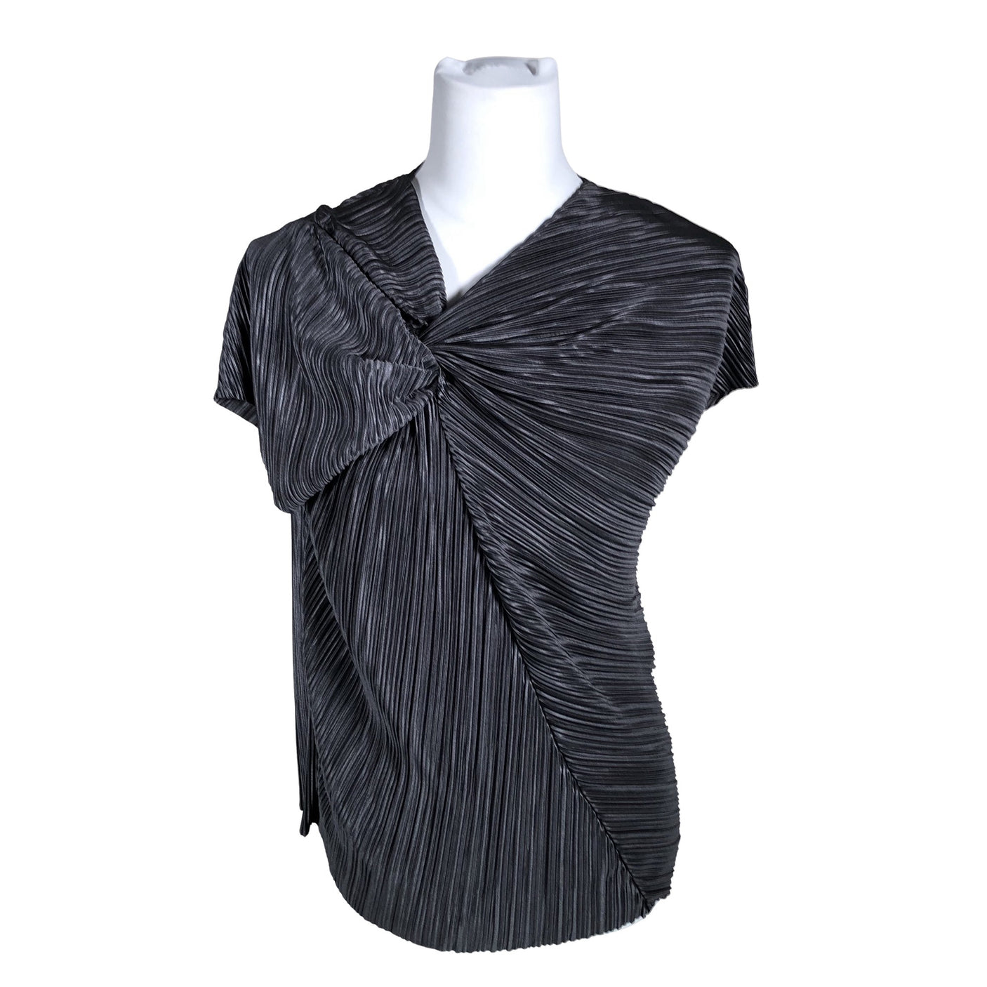 Unisex Anna Field - Short-sleeved blouse, size 38 - Gray (1)