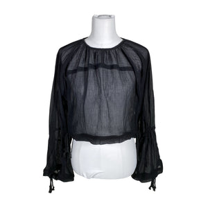 Unisex by Malene Birger - Blouse, size 34 - Black (1)