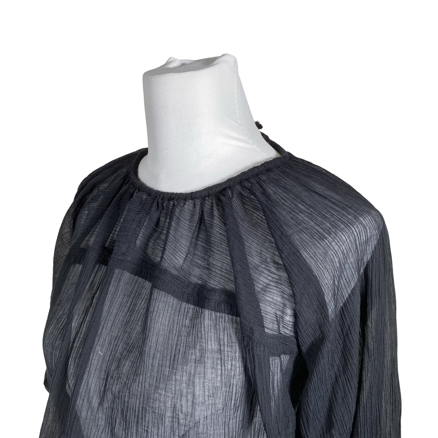 Unisex by Malene Birger - Blouse, size 34 - Black (3)