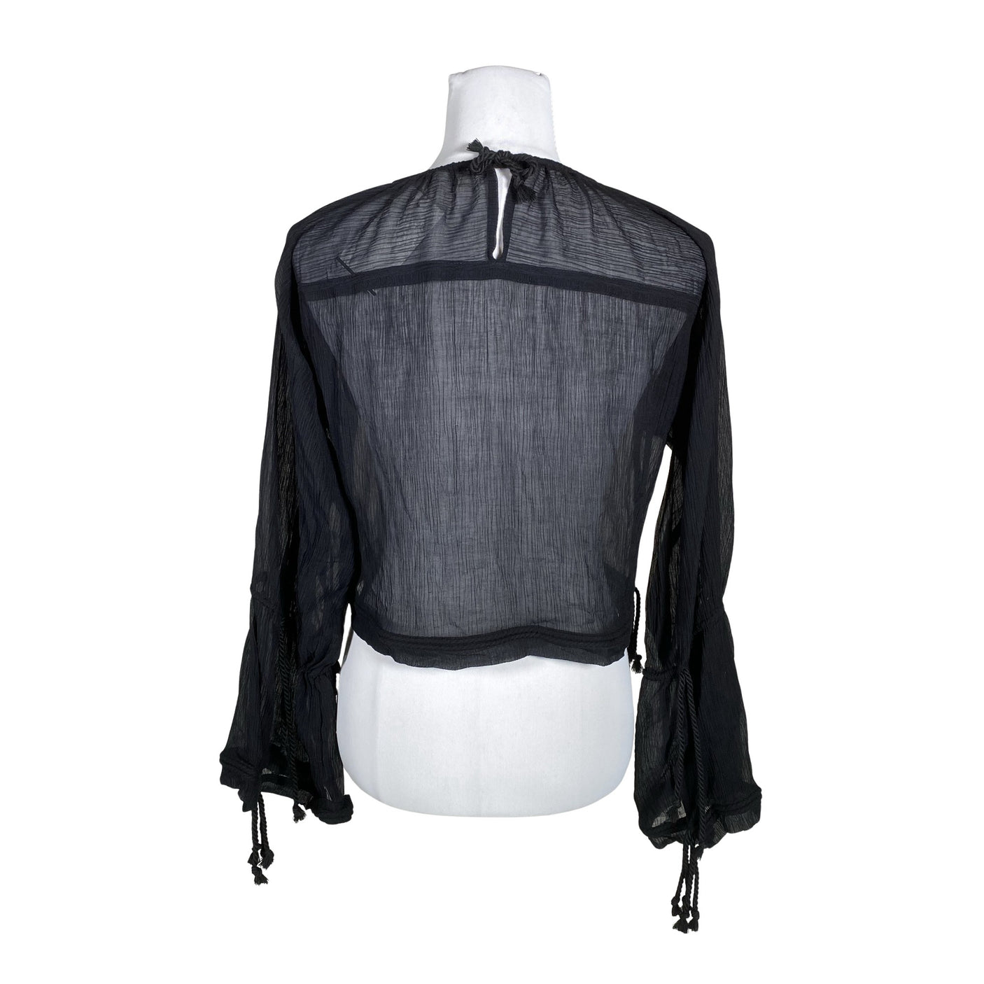 Unisex by Malene Birger - Blouse, size 34 - Black (2)