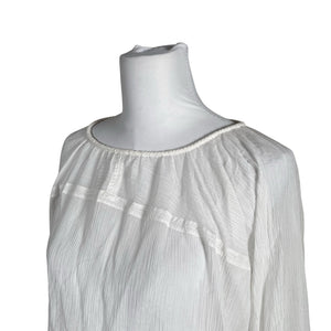 Unisex by Malene Birger - Blouse, size 36 - White (3)