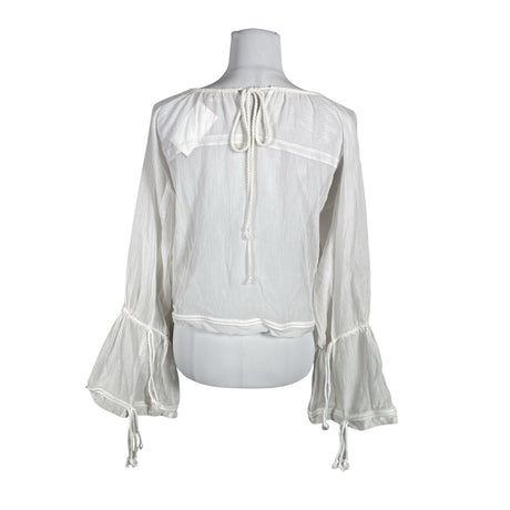 Unisex by Malene Birger - Blouse, size 36 - White (2)