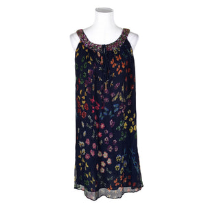 Unisex Derhy - Schiffon dress, size 40 - Blue (1)
