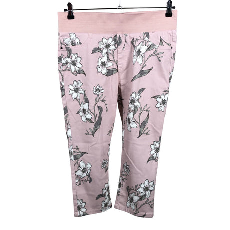 Unisex Free Quent - Capri pants, size 42 - Light pink ()