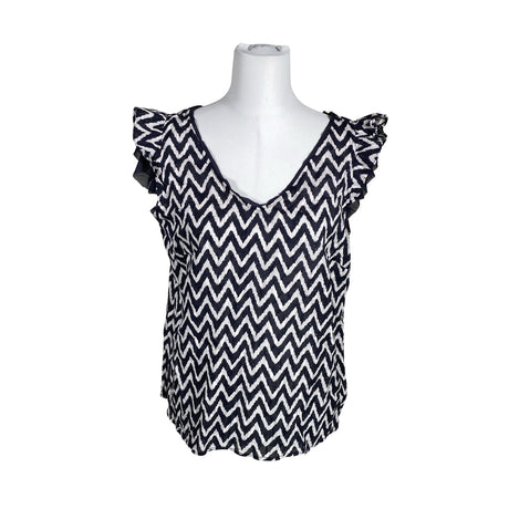 Unisex Yest - Short-sleeved blouse, size 42 - Gray ()