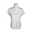 Unisex August Silk - Sweater, size 40 - Natural white ()
