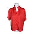 Unisex Fransa - Short-sleeved blouse, size 36 - Red ()